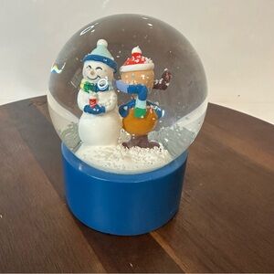 Tim Hortons 2023 Holiday Snow Globe Snowman Coffee & Timbits Character